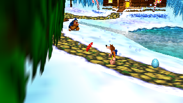 Banjo-Kazooie Snow Glow Village Redone v1.1.2 - level resets on exit background