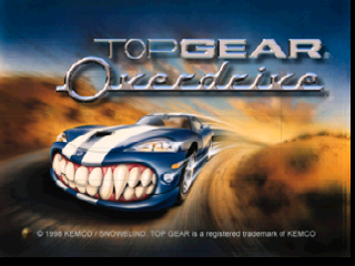 Top Gear Overdrive (Europe) background