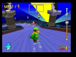 Snowboard Kids (Europe) background