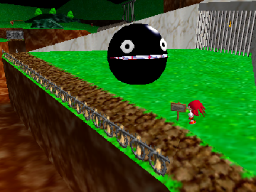 Knuckles 64 Prototype background