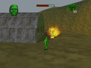Army Men - Sarge's Heroes (Europe) (En,Fr,De) background