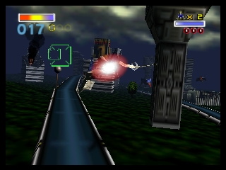 Star Fox 64 (Japan) background