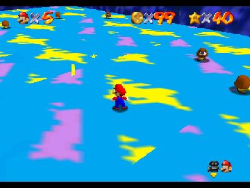 Super Mario & Planet Stardust's Rampage (v1.0) background