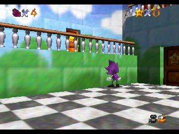 Super Sonic Purple 64 White background