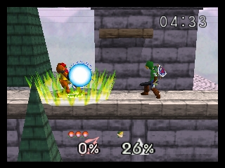 Nintendo All-Star! Dairantou Smash Brothers (Japan) background