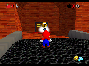 Super Mario 64 Project Crossing background