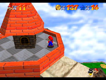 Super Mario 64 - New Stars background