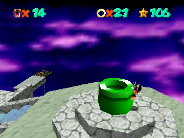 Charmy The Bee 64 Playable background