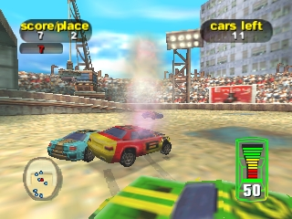 Destruction Derby 64 (USA) background