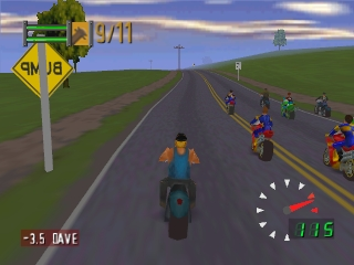 Road Rash 64 (USA) background