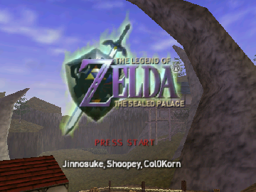 Zelda: The Sealed Palace 1.3 background