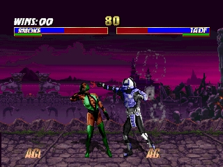 Mortal Kombat Trilogy (Europe) background