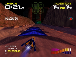 Wipeout 64 (Europe) background