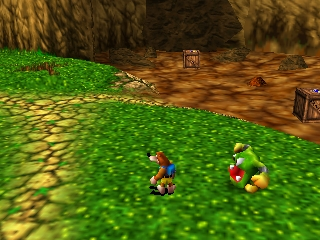 Banjo to Kazooie no Daibouken 2 (Japan) background