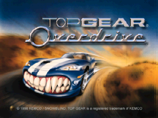 Top Gear Overdrive (USA) background