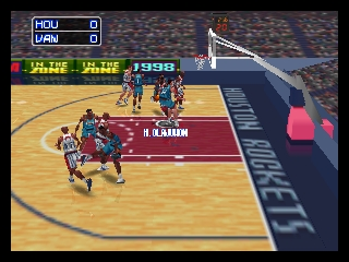 NBA in the Zone '98 (Japan) background