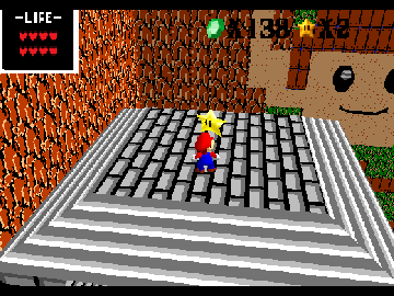 The Legend of Mario 64 background