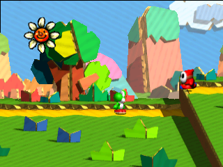 Yoshi Story (Japan) background