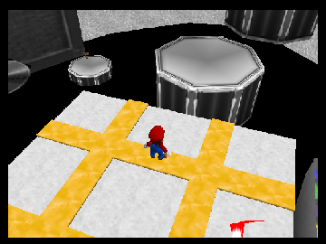 Mario gets a DMCA on Twitch 64 background