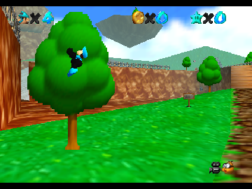BeckJack in Super Mario 64 background