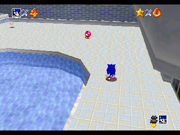 Sonic Adventure 64 background