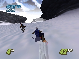 Twisted Edge - Extreme Snowboarding (Europe) background