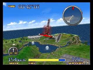 Pilotwings 64 (USA) background