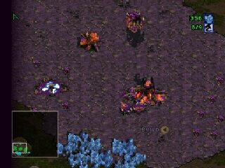 StarCraft 64 (USA) background