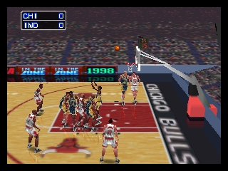 NBA in the Zone '98 (USA) background