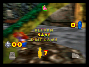 Banjo-Kazooie Levels in Donkey Kong 64 background