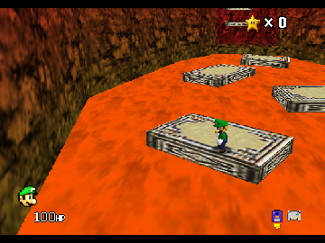 Super Melee Adventure 64 - Luigi background