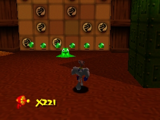 Earthworm Jim 3D (Europe) (En,Fr,De,Es,It) background