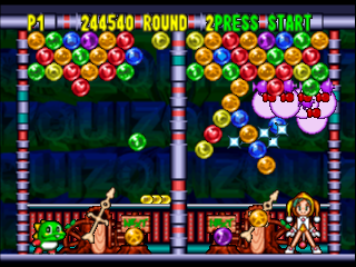 Puzzle Bobble 64 (Japan) background