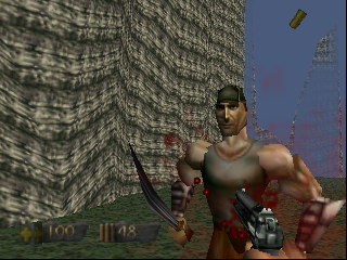 Turok - Dinosaur Hunter (USA) (Rev A) background