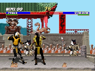 Mortal Kombat Trilogy (USA) background