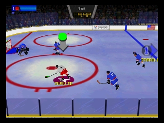 Olympic Hockey 98 (Japan) background