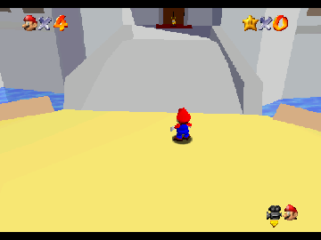 Chinese Mario 64 Knockoff background