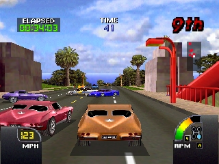 Cruis'n USA (Europe) background
