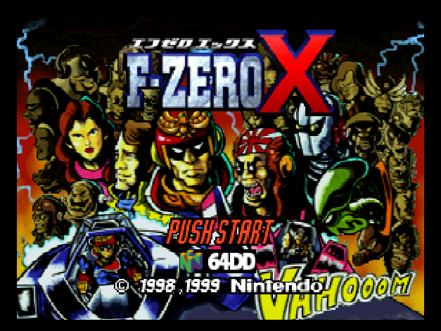 F-Zero X - Expansion Kit (Japan) background