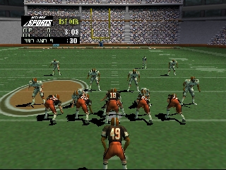NFL Quarterback Club 99 (USA) background
