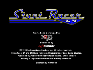Stunt Racer 64 (USA) background