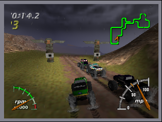 Monster Truck Madness 64 (USA) background