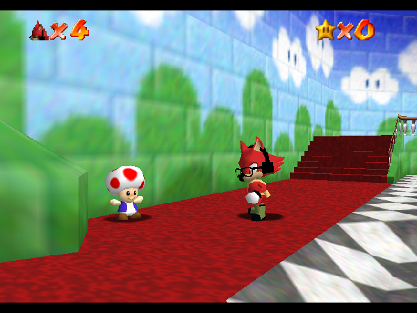 Gadget The Wolf 64 Playable background