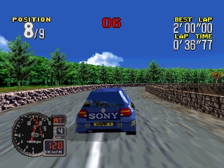 Rally Challenge 2000 (USA) background