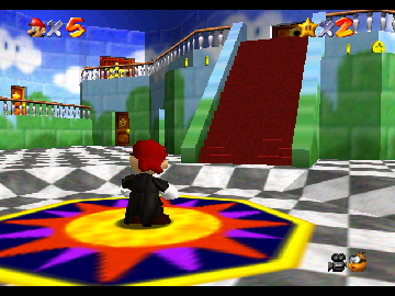 Matrix Mario background