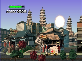 Rampage 2 - Universal Tour (USA) background