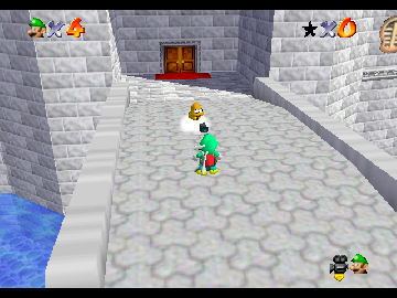 Luigi Mix King With Vacuum 64 background