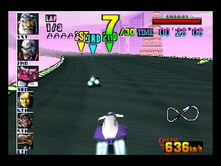 F-Zero X (Europe) background