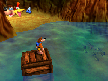 Banjo Kazooie Kurkoin Quest - Snacker's Coral Bay v0.1 background