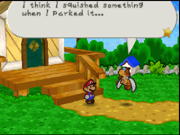Paper Mario - 5 Letters until Doom background